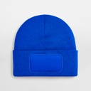 Czapka dwuwarstwowa z wywijanym brzegiem - Bright Royal