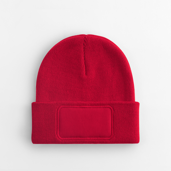 Czapka dwuwarstwowa z wywijanym brzegiem - Classic Red