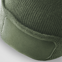 Czapka dwuwarstwowa z wywijanym brzegiem - Olive Green