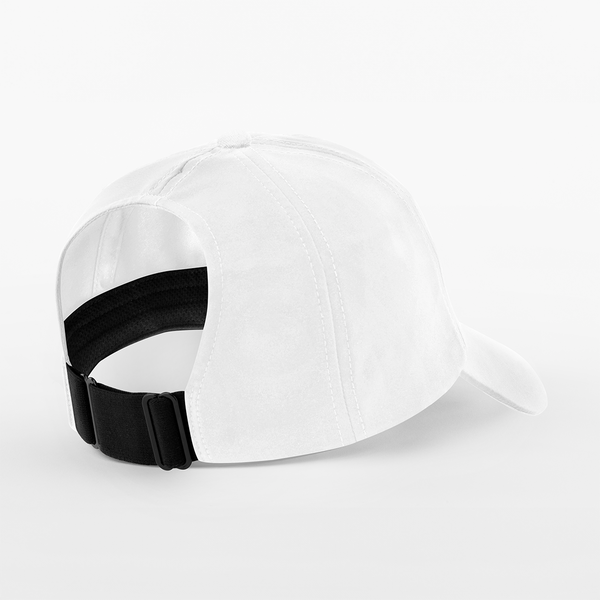 Czapka sportowa z otworem na kucyk - White