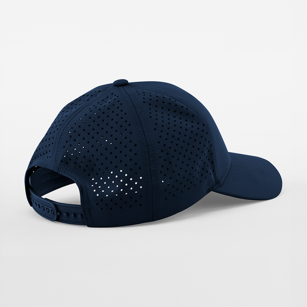Czapka trucker z wentylacją snapback - Navy