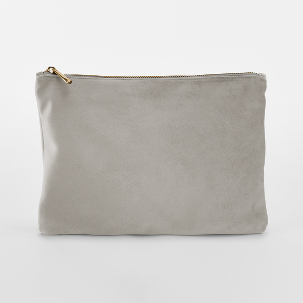 Aksamitna kosmetyczka z zamkiem - Moonstone