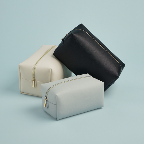 Etui na akcesoria z poliuretanu -  Black & Black