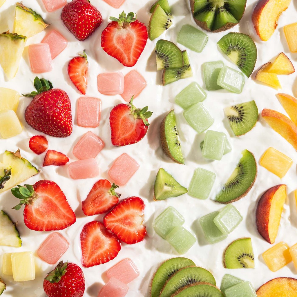CUKIEREK REKLAMOWY SMOOTHIE PIXEL - do wyboru jogurtowe smaki - ananas, truskawka, kiwi, brzoskwinia