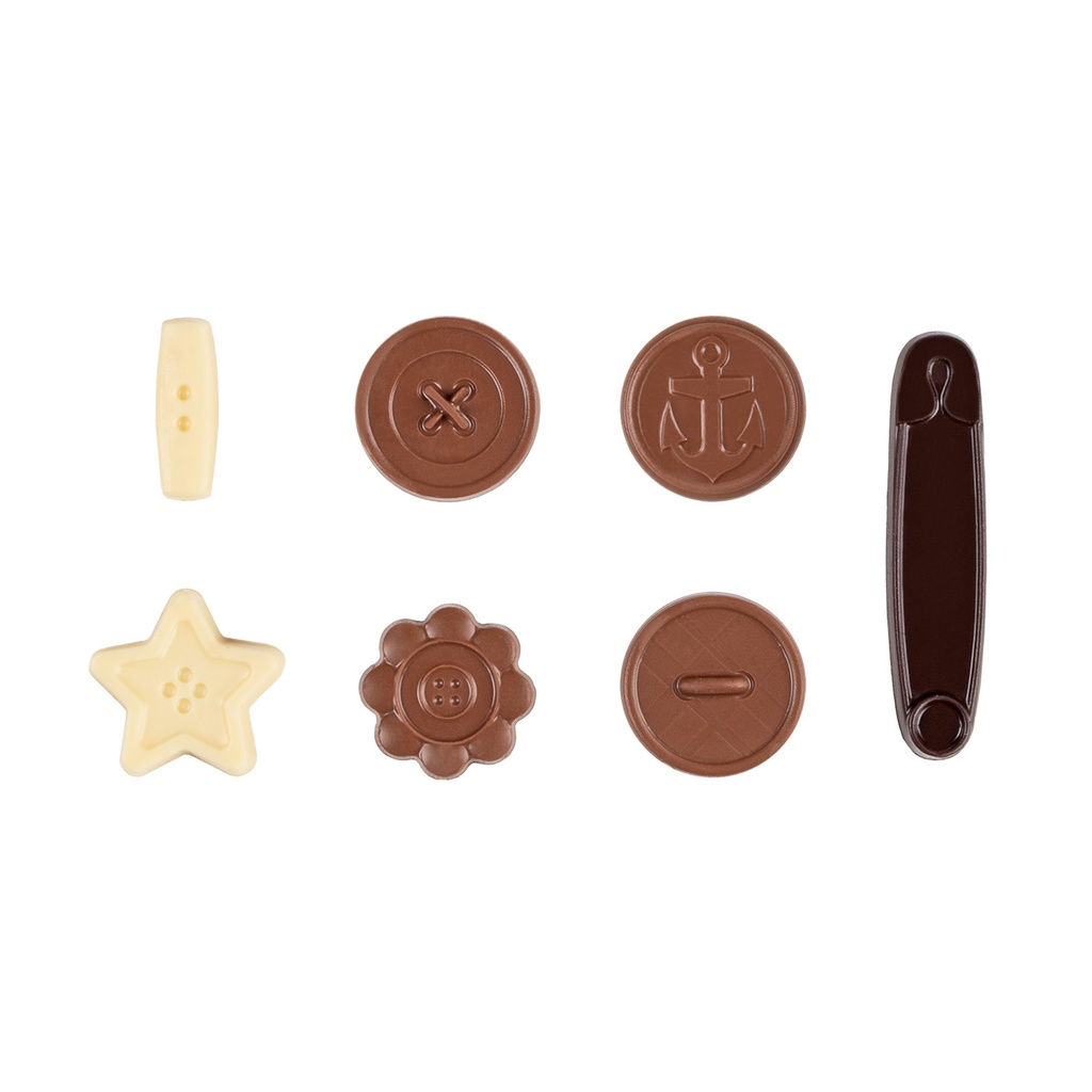 ZESTAW CZEKOLADEK CHOCOLATE TAILOR - czekolada mleczna (33% kakao)