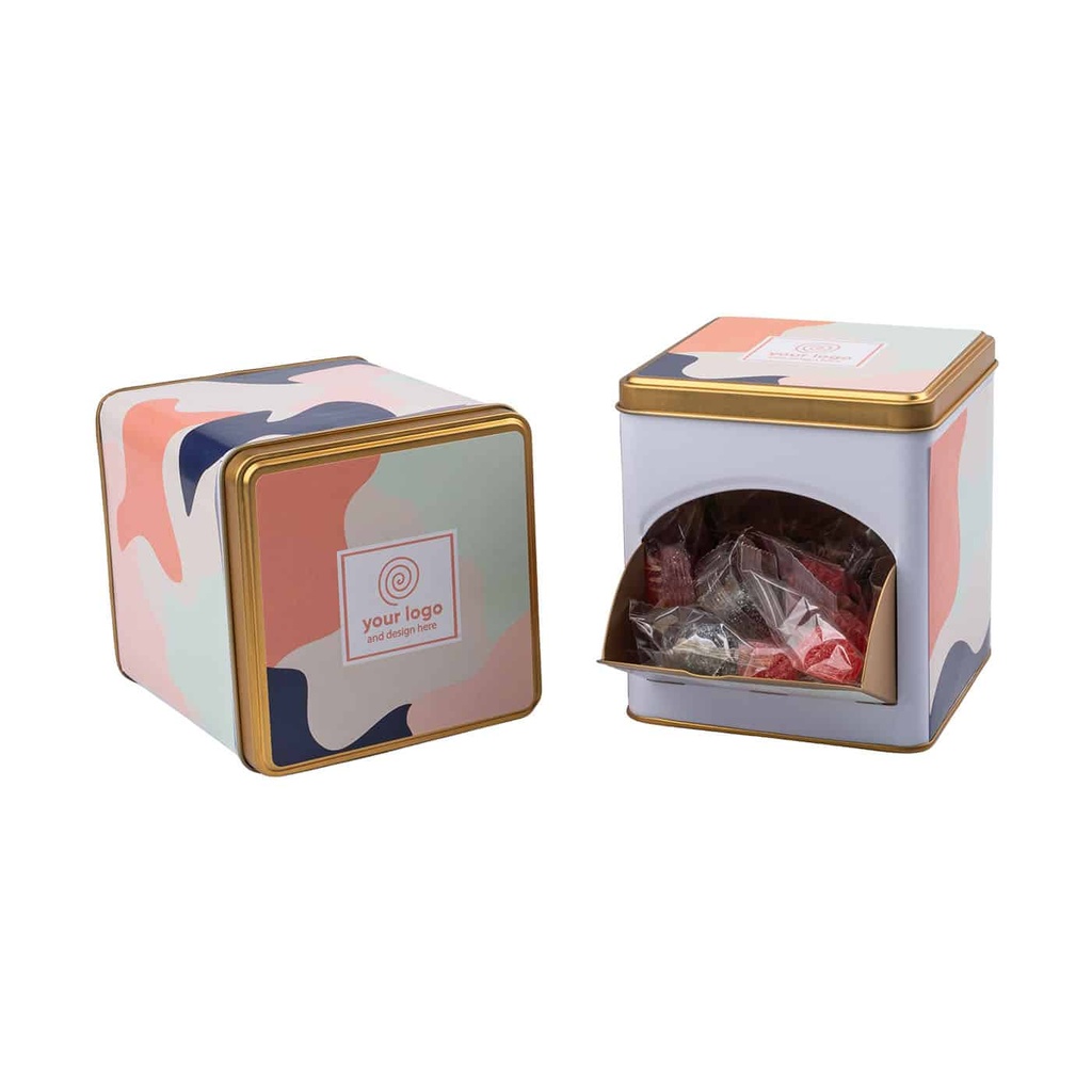 ŻELKI DISPLAY TIN - żelki Jelly Pack Malinki: jeżynowe i malinowe