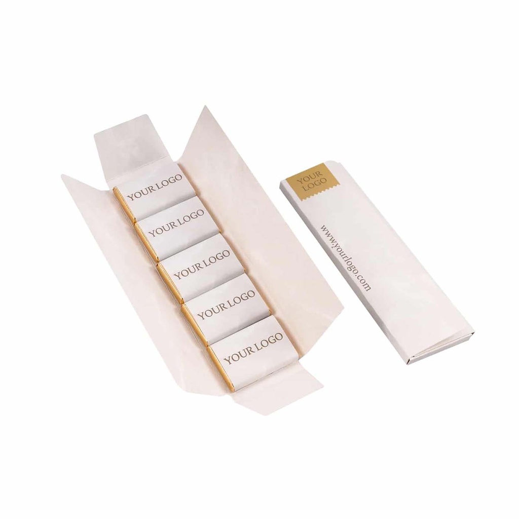 ZESTAW CZEKOLADEK KOPERTA MINI TABLICZEK 50 G