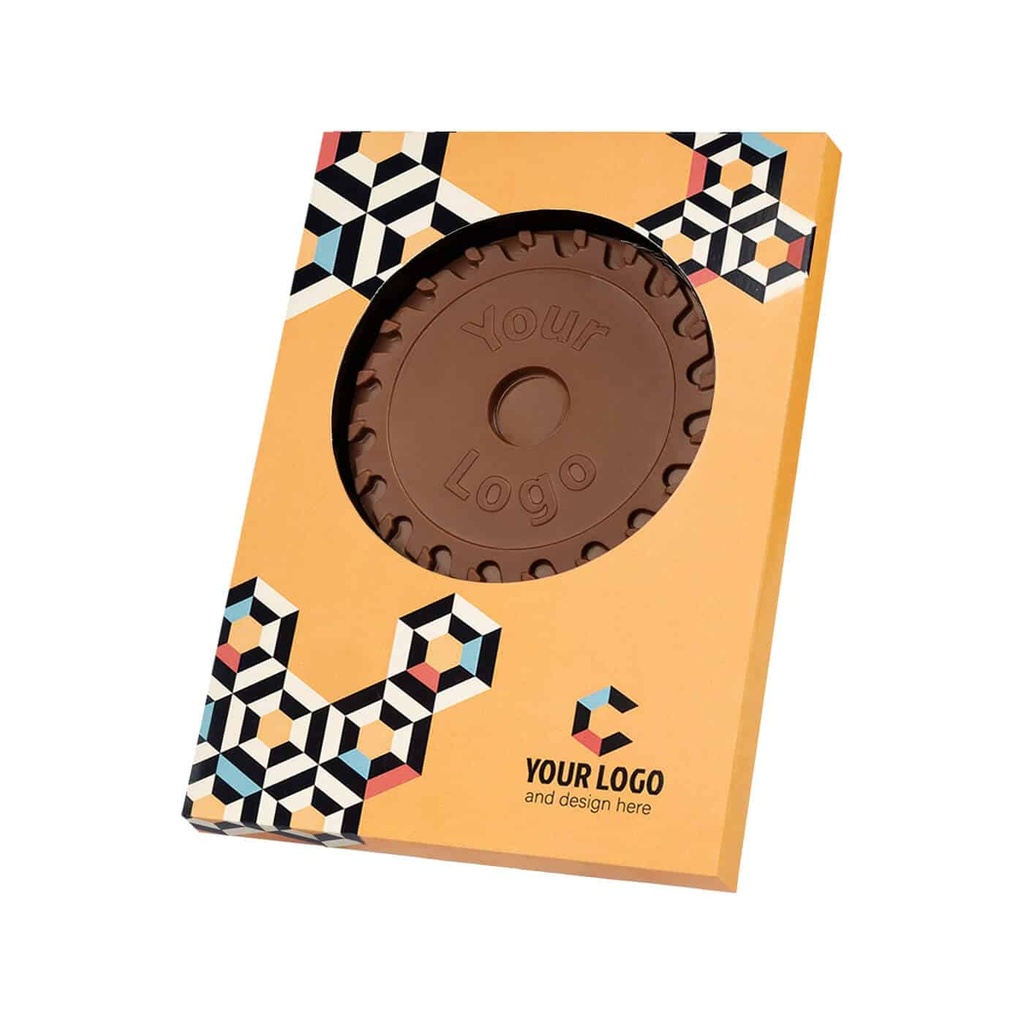CZEKOLADOWY KSZTAŁT CHOCO4MAT PIŁA TARCZOWA