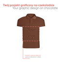 CZEKOLADOWY KSZTAŁT CHOCO4MAT T-SHIRT