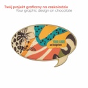 CZEKOLADOWY KSZTAŁT CHOCO4MAT CHMURKA PRINT - czekolada biała (27% masła kakaowego)
