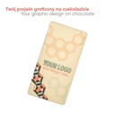 CZEKOLADOWY KSZTAŁT CHOCO4MAT KARTKA Z KALENDARZA PRINT - czekolada biała (27% masła kakaowego)