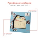 CZEKOLADOWY KSZTAŁT CHOCO4MAT DOMEK Z PIERNIKA PRINT - czekolada biała (27% masła kakaowego)