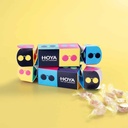 SŁODYCZE REKLAMOWE CANDY BOX MINI - karmel z dodatkiem płatków kwiatowych: róży lub kwiatów czarnego bzu lub lawendy lub bławatka i grejpfruta lub werbeny i cytryny