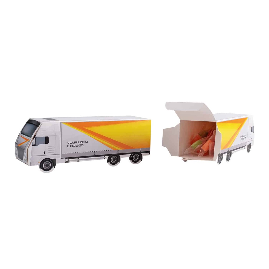 ZESTAW SŁODYCZY REKLAMOWYCH DISPLAY TRUCK MAXI - cukierki: 24 smaki do wyboru