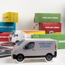 ZESTAW CUKIERKÓW REKLAMOWYCH DISPLAY TRUCK MINI - mix smaków: truskawka, pomarańcza, jabłko, cytryna