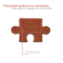 CZEKOLADOWY KSZTAŁT CHOCO4MAT MINI PUZZEL - czekolada mleczna (33% kakao), czekolada biała (27% masła kakaowego), czekolada deserowa (57% kakao), czekolada deserowa (72% kakao), czekolada rubinowa (33% kakao)