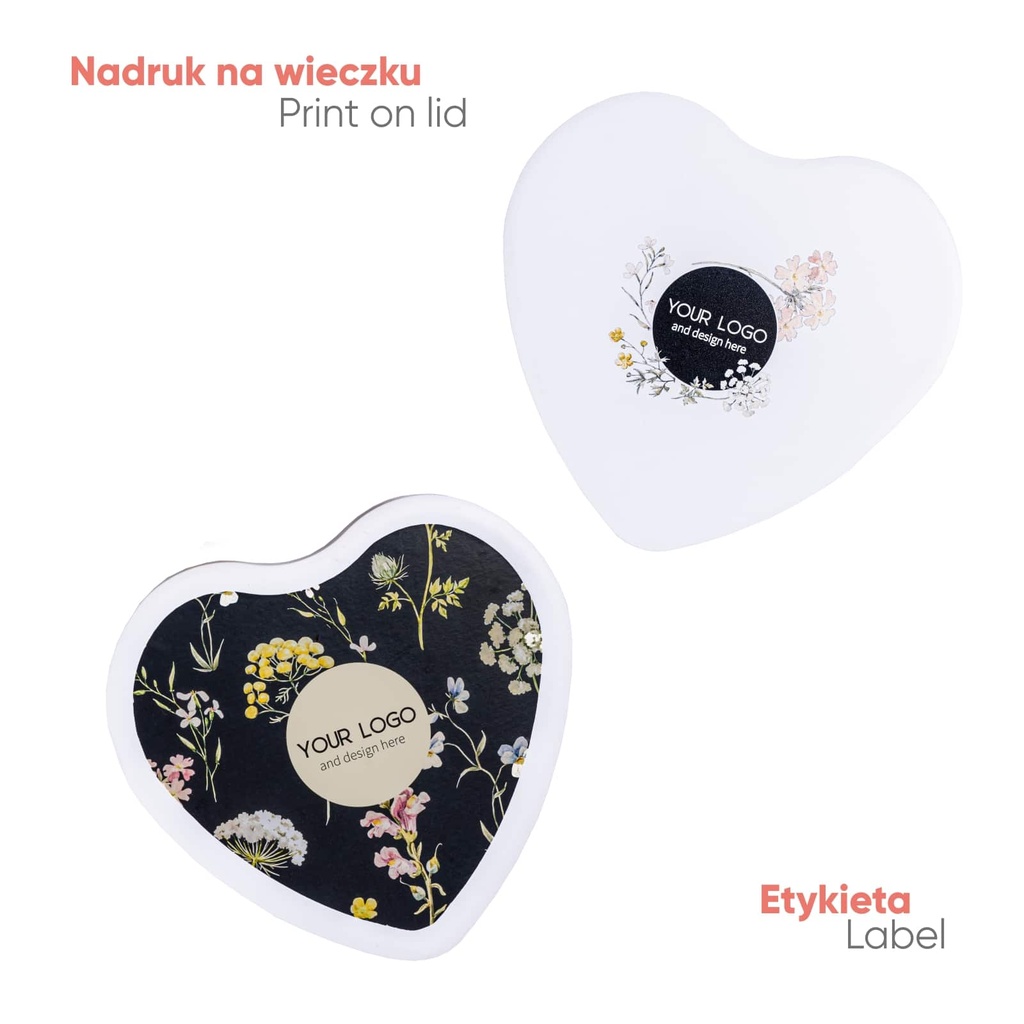 PRALINY VELVET HEARTS TIN - czekolada mleczna z nadzieniem wiśniowym