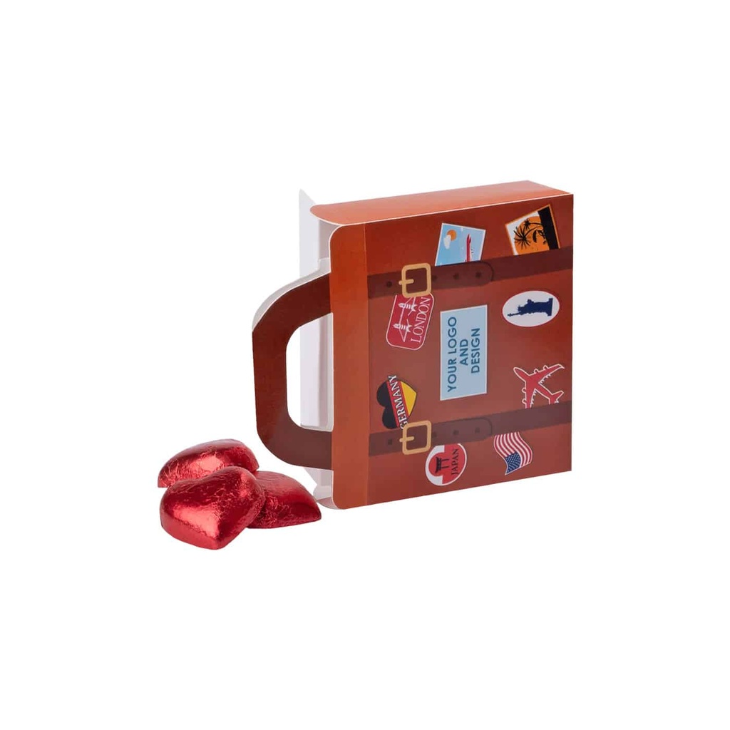 SŁODYCZE REKLAMOWE SWEET TRIP - żelki Jelly Pack Serca: truskawka w śmietanie