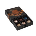 PRALINY SWEET SPHERE MOMENTS - z nadzieniem z dodatkiem orzechów laskowych, czekolada mleczna z nadzieniem z dodatkiem orzechów włoskich, trufle: mix smaków
