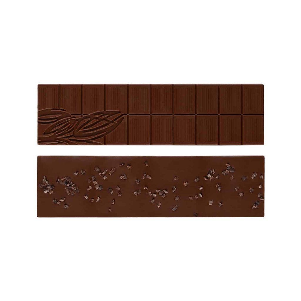 TABLICZKA CZEKOLADY CABOSSE LONG BAR - czekolada mleczna Fairtrade (33% kakao) z dodatkiem ziarna kakao