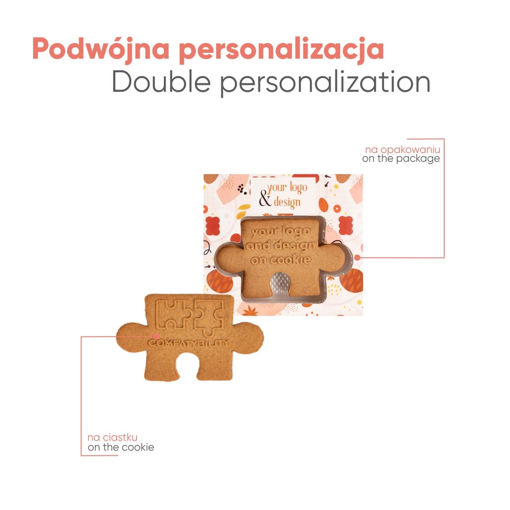 CIASTKO REKLAMOWE KORZENNE MINI - PUZZEL