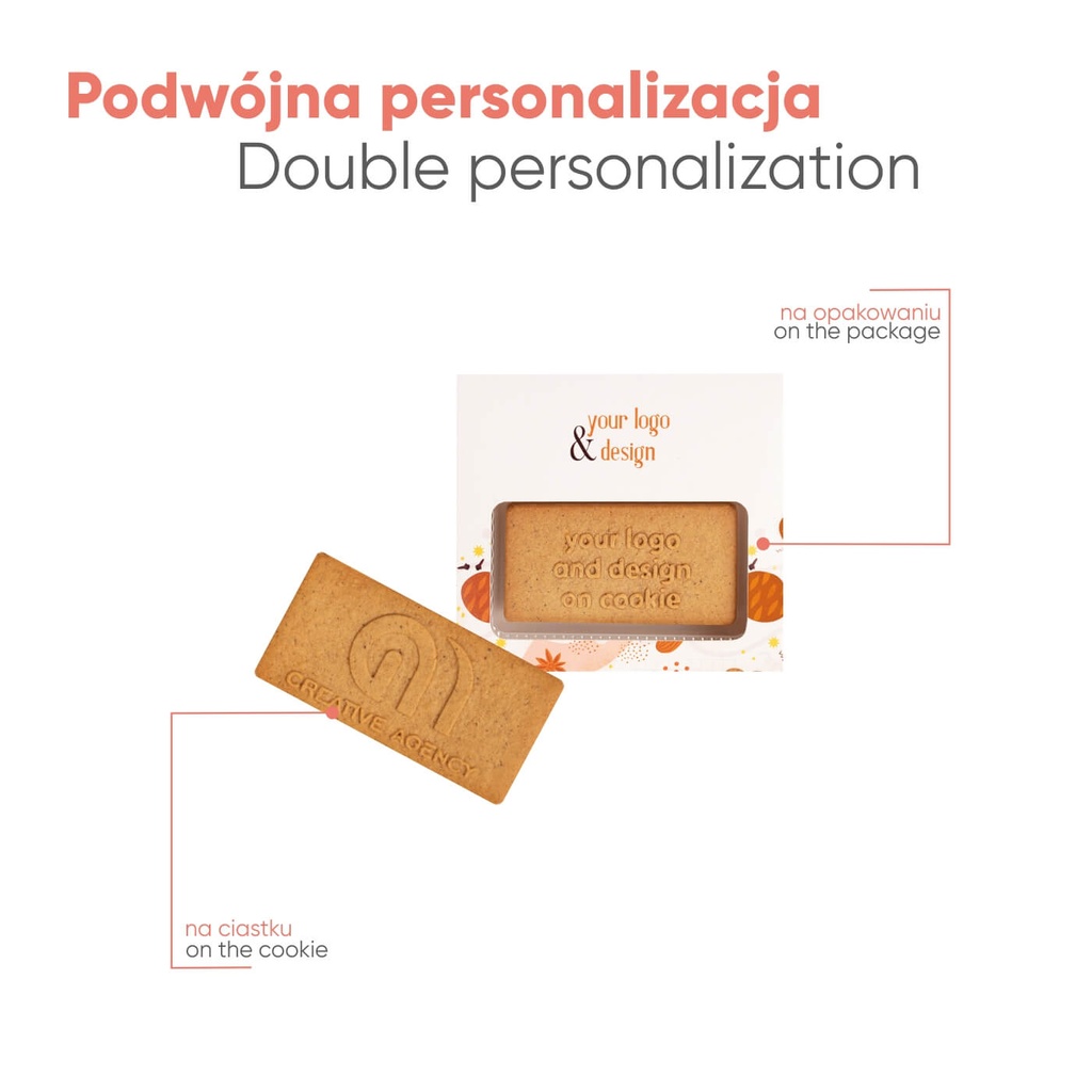 CIASTKO REKLAMOWE KORZENNE MINI - PROSTOKĄT