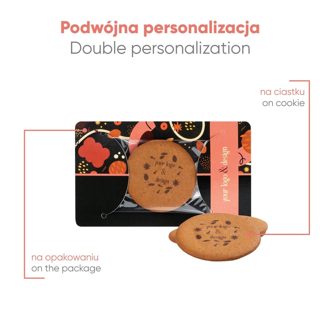 CIASTKO REKLAMOWE LOGO COOKIE KARNET