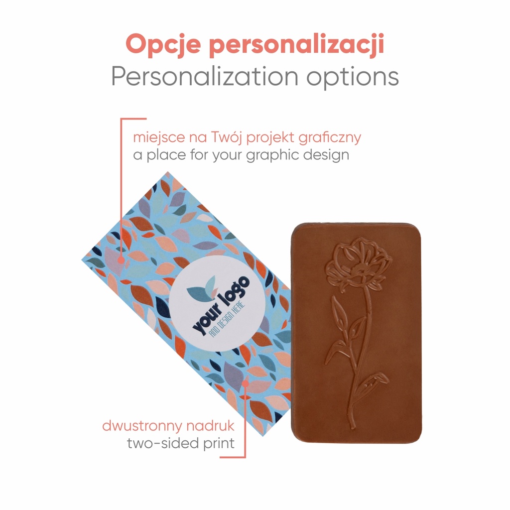 SŁODYCZE REKLAMOWE ADVERT CARD - CIASTKO CHOCO COOKIE