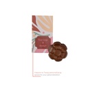 SŁODYCZE REKLAMOWE ADVERT CARD - SWEET FLOWER - czekolada mleczna (33% kakao), czekolada biała (27% masła kakaowego), czekolada deserowa (57% kakao)