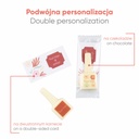 SŁODYCZE REKLAMOWE ADVERT CARD – LAKIER DO PAZNOKCI PRINT - czekolada biała (27% masła kakaowego)