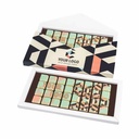 ZESTAW CZEKOLADEK CHOCO TEXT 4 LINIE PRINT