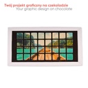 ZESTAW CZEKOLADEK CHOCO TEXT 4 LINIE PRINT