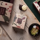 SŁODYCZE REKLAMOWE BOTANIC SWEETIE BAG - do wyboru: kwiatki z białej czekolady (27% masła kakaowego), listki z deserowej czekolady (57% kakao)