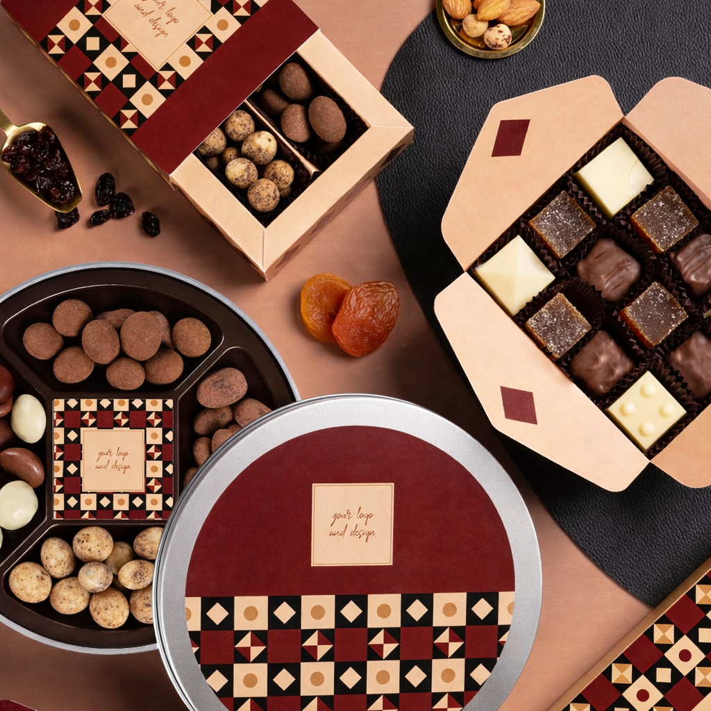 KOLEKCJA BAKALII NUTTY QUATTRO - skórka pomarańczy w deserowej czekoladzie (57% kakao) z nutą Earl Grey