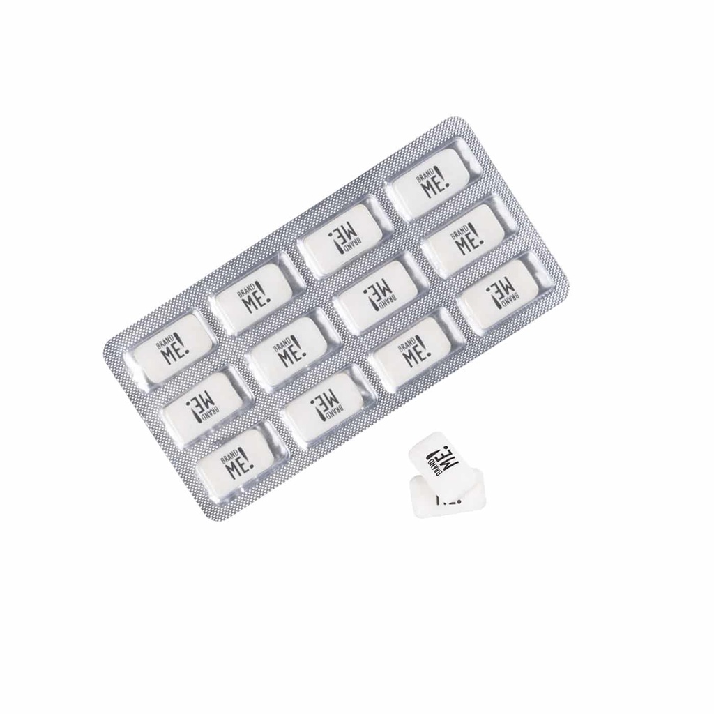 GUMY DO ŻUCIA W BLISTRZE 12 SZT BRAND ME! MINTS - mięta