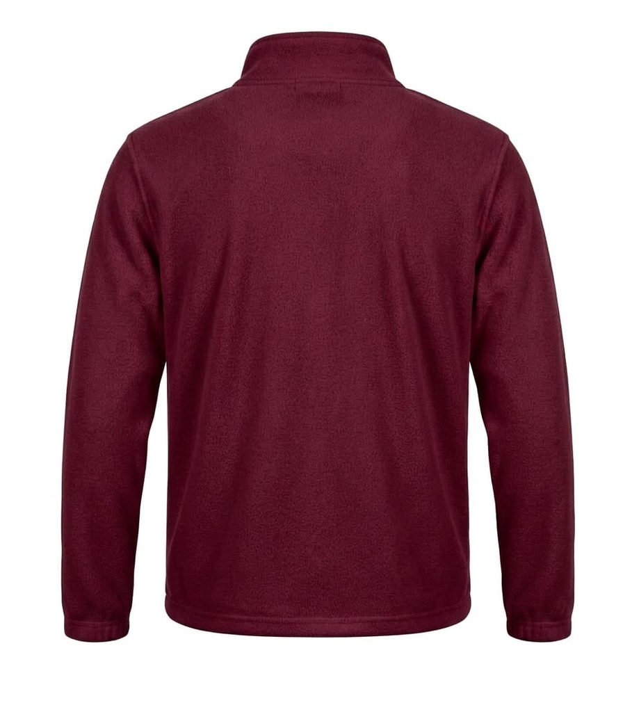 Polar Męski Rozpinany MOONTEX ICE - Burgundy - zdjęcie 2