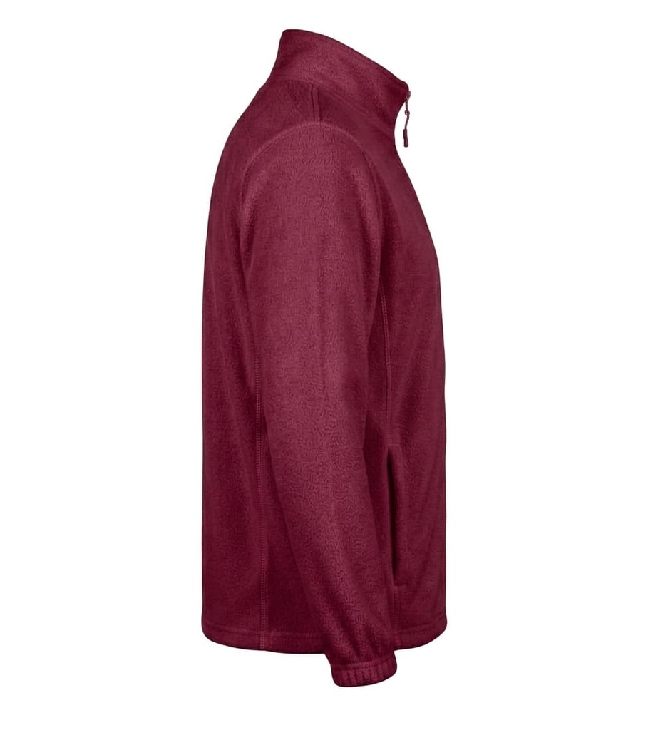 Polar Męski Rozpinany MOONTEX ICE - Burgundy - zdjęcie 2