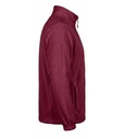 Polar Męski Rozpinany MOONTEX ICE - Burgundy - zdjęcie 2