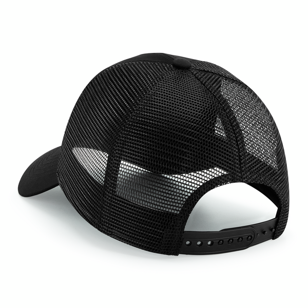 Czapka Trucker 6-Panel z Recyklingu - Black