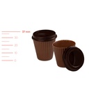KOLEKCJA CHOCOFINO BARISTA 2 SZT - czekolada mleczna (33% kakao) z nadzieniem cappucino i pokrywką z czekolady deserowej (57% kakao)