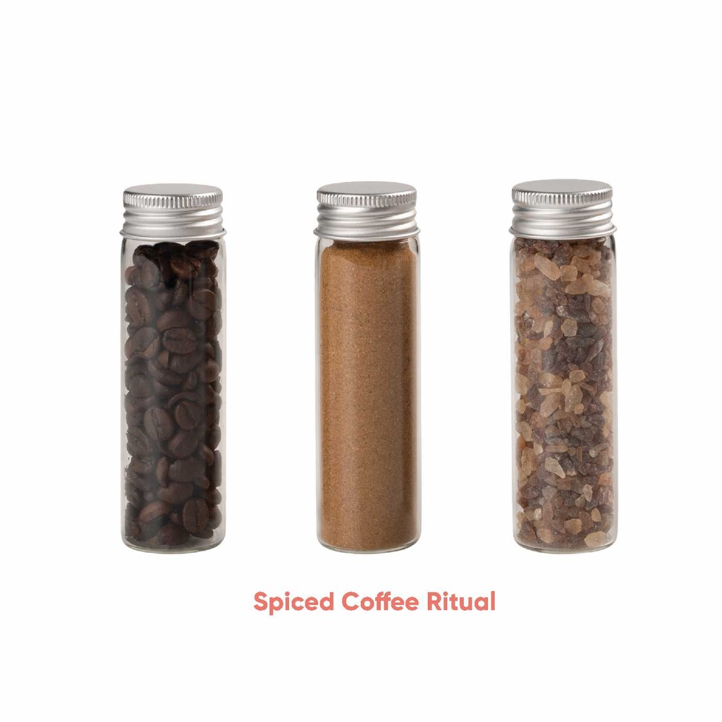 KOLEKCJA SWEET TWIST MIDI TRIO - Midnight Cherry Espresso - kawa ziarnista, liofilizowana wiśnia i kandyzowany cukier