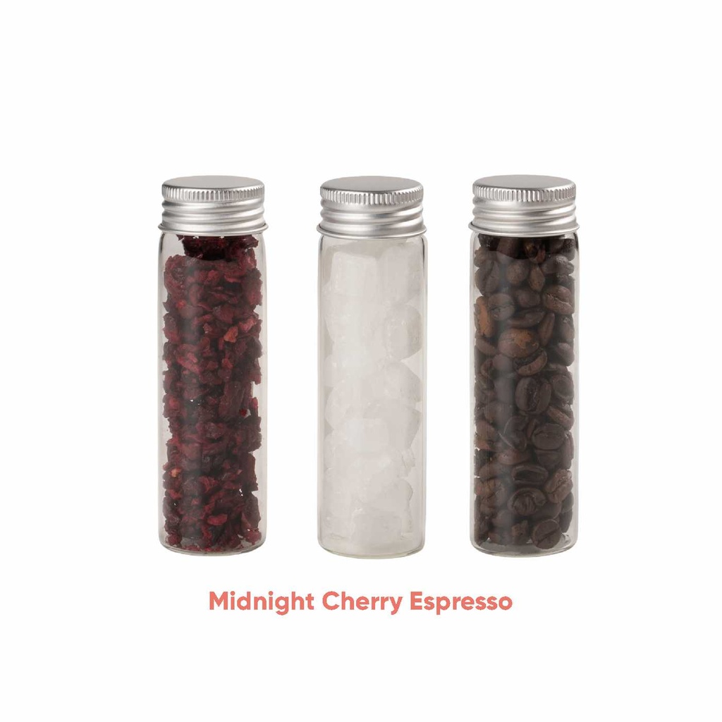 KOLEKCJA SWEET TWIST MIDI TRIO - Velvet Cocoa Cloud - kakao, pianki i kandyzowany cukier