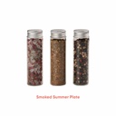 KOLEKCJA SAVORY TWIST MIDI TRIO - Smoked Summer Plate - przyprawa do grilla, pieprz kolorowy i sól chilli