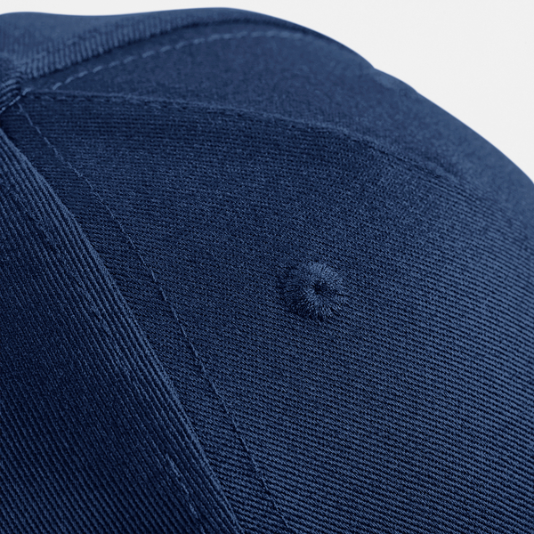 Dziecięca czapka 5-panelowa z bawełny organicznej - Navy