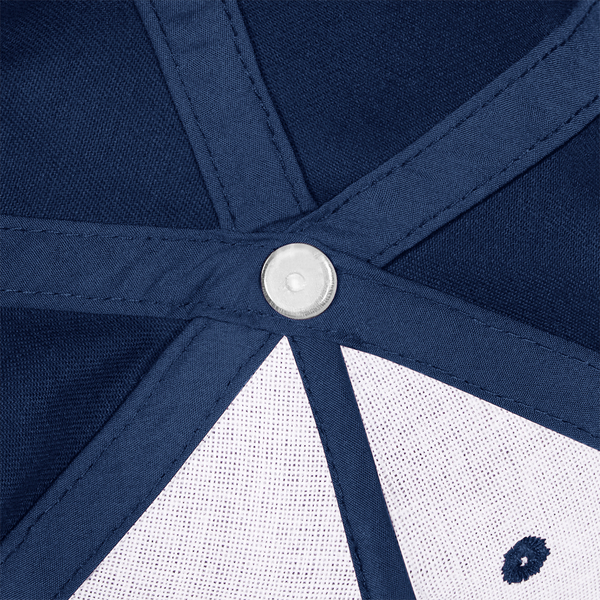 Dziecięca czapka 5-panelowa z bawełny organicznej - Navy