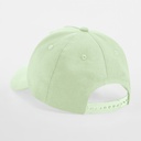 Dziecięca czapka 5-panelowa z bawełny organicznej - Pistachio
