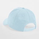 Dziecięca czapka 5-panelowa z bawełny organicznej - Powder Blue