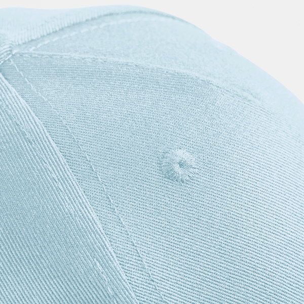 Dziecięca czapka 5-panelowa z bawełny organicznej - Powder Blue