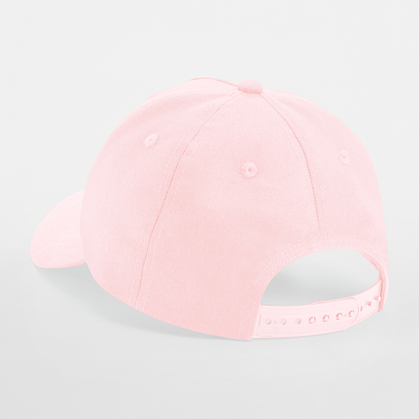 Dziecięca czapka 5-panelowa z bawełny organicznej - Powder Pink