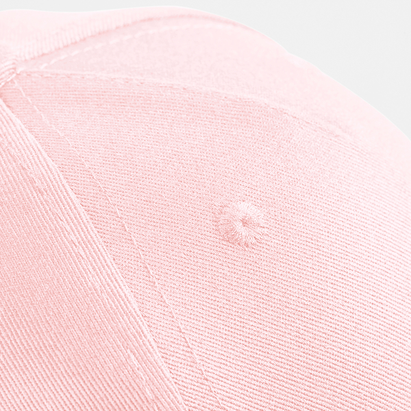 Dziecięca czapka 5-panelowa z bawełny organicznej - Powder Pink